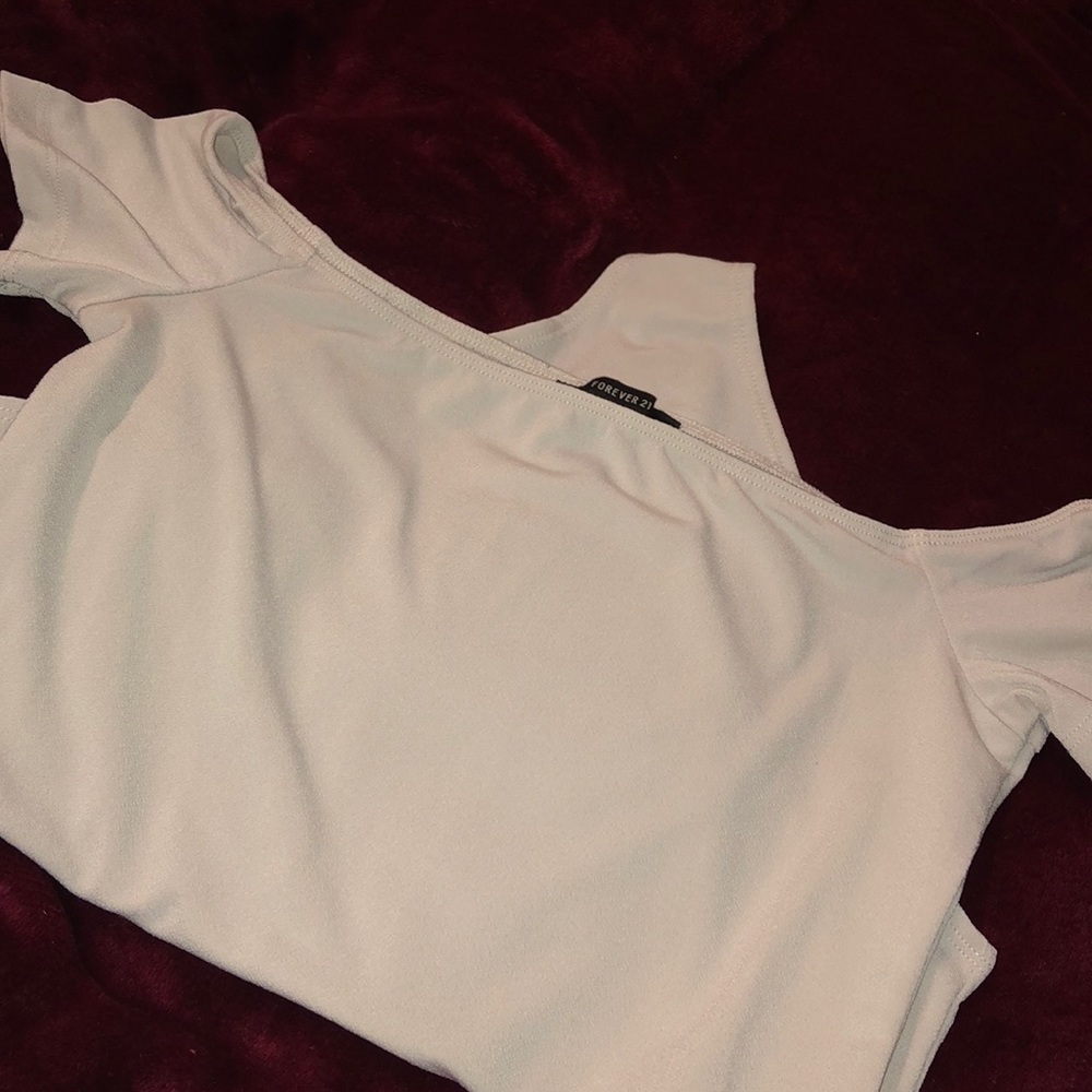 Cream colored woman’s onesie